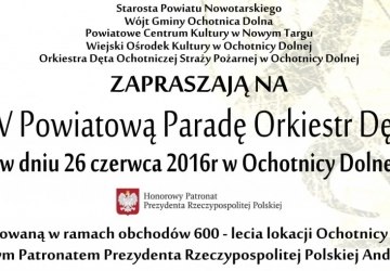 XXIV Powiatowa Parada Orkiestr Dętych