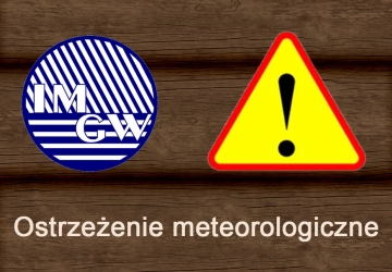 Ostrzeżenie meteorologiczne nr 95 i 96,  Informacja o niebezpiecznym zjawisku Nr O:1