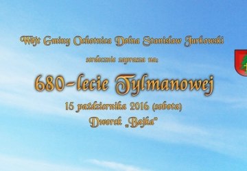 Zaproszenie na 680-lecie Tylmanowej