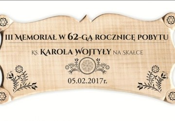 III Memoriał w 62-gą rocznicę pobytu ks. Karola Wojtyły na Skałce