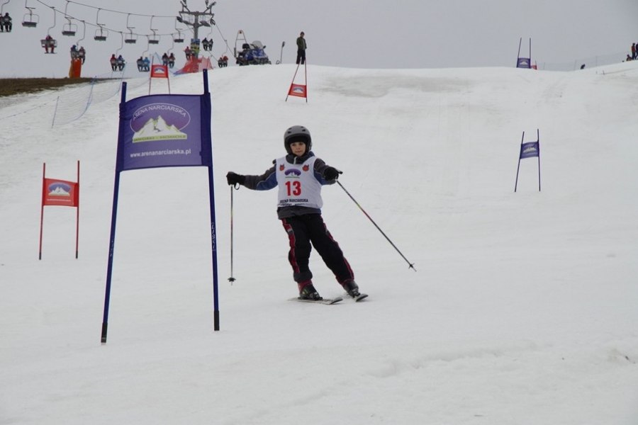 Zawody o Puchar Wójta Gminy Ochotnica Dolna w narciarstwie alpejskim