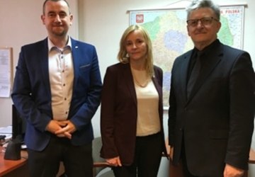 Z wizytą w Ministerstwie Sportu i Turystyki w Warszawie