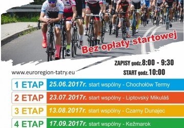 Polsko-słowacki wyścig rowerowy Euroregion Tatry Tour
