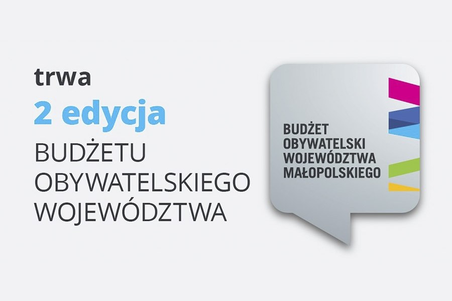 Zagłosuj w 2 edycji Budżetu Obywatelskiego Województwa Małopolskiego