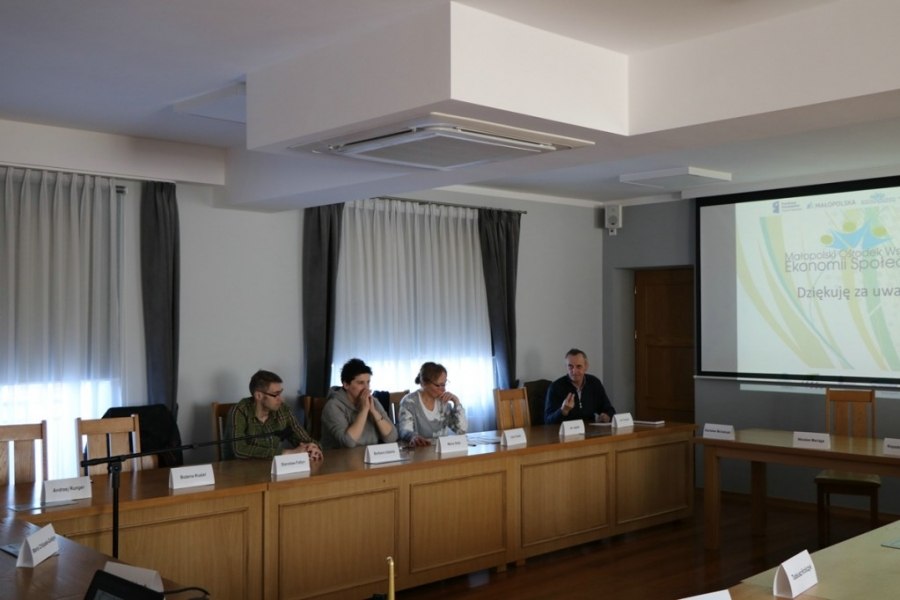 Spotkanie dotyczące projektu „Małopolski Ośrodek Wsparcia Ekonomii Społecznej – Subregion Podhalański”