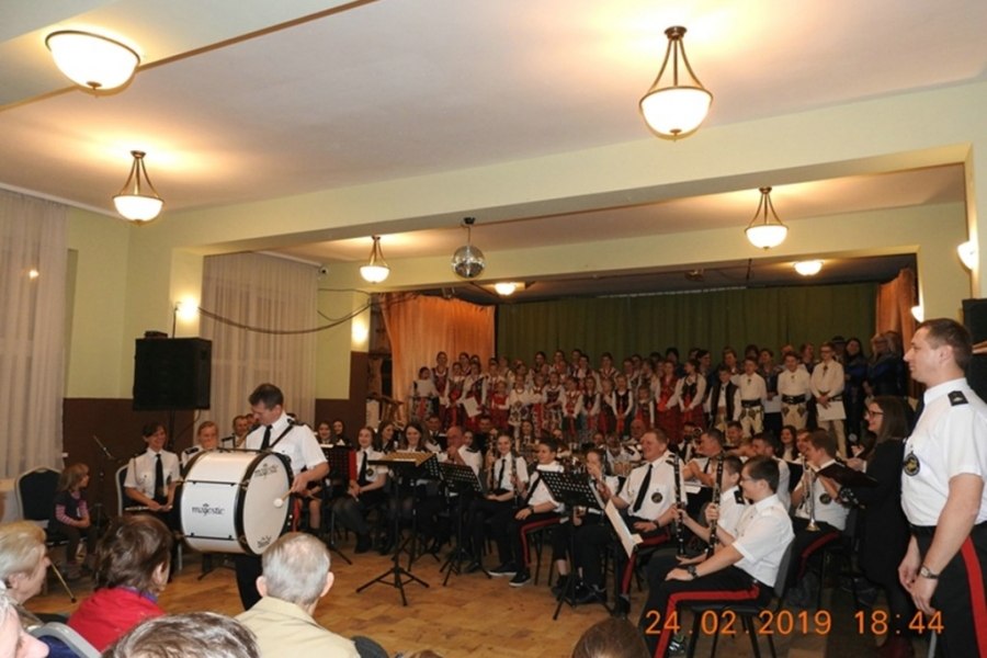 Koncert Orkiestry Dętej OSP Ochotnica Dolna na zakończenie projektu „Tożsamość naszym wspólnym dobrem”