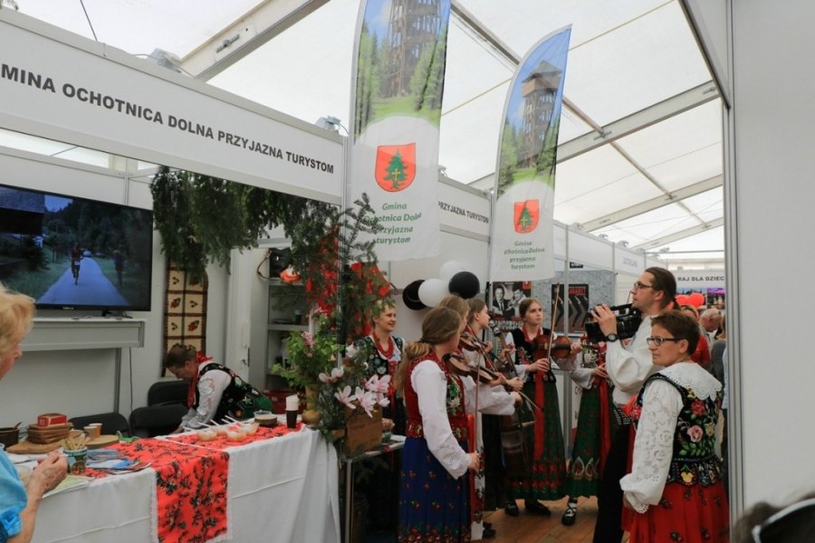 Gmina Ochotnica Dolna na Targach Atrakcje Regionów w Chorzowie