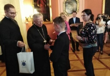 Laureat  Małopolskiego Konkursu Biblijnego 2018/2019