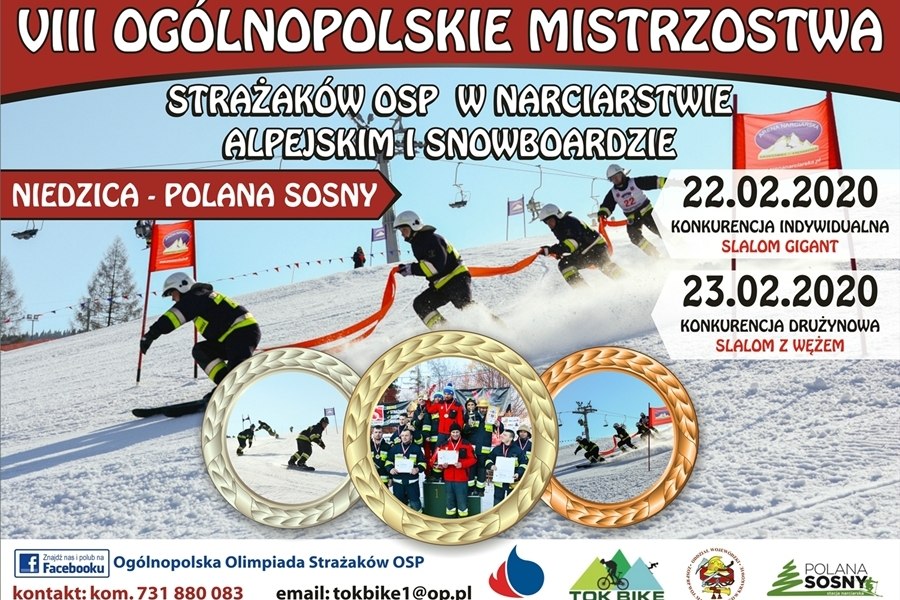 VIII Ogólnopolskie Mistrzostwa Strażaków OSP w Narciarstwie Alpejskim i Snowboardzie 2020