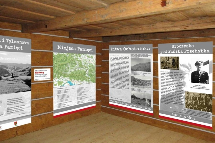 Miejsca Pamięci w Ochotnicy i Tylmanowej – wystawa historyczna