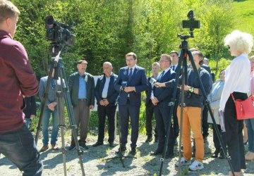 Media o wizycie Wojewody Małopolskiego w Ochotnicy i Tylmanowej