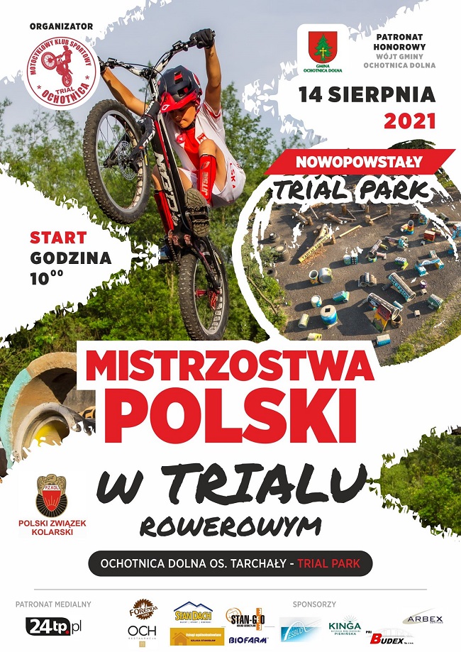 Mistrzostwa Polski w Trialu Rowerowym w Ochotnicy!