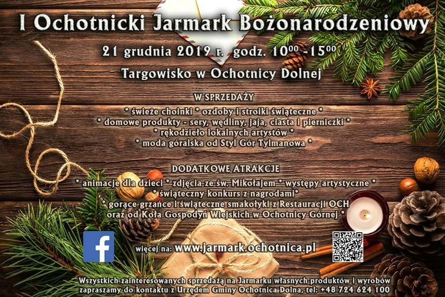 I Ochotnicki Jarmark Bożonarodzeniowy